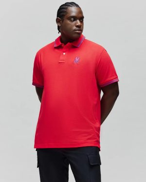 BIG AND TALL KENDRICK PIQUE POLO - BT0100014