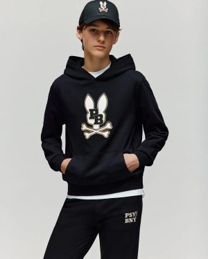 KIDS WADE CORD PATCH HOODIE - KT0500031