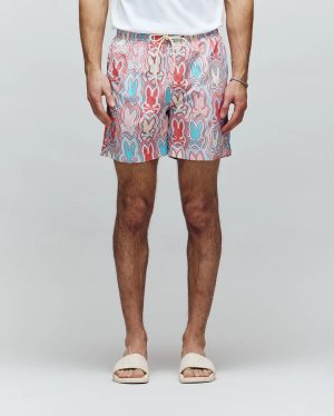 MENS CHUCK ALL OVER PRINT LIGHTWEIGHT SWIM TRUNK - MB1000003