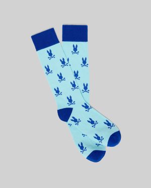 MENS ALL OVER BUNNY DRESS SOCK - MO2200022