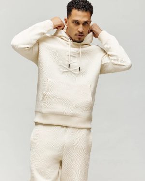 MENS KENDRICK TEXTURED HOODIE - MT0500097