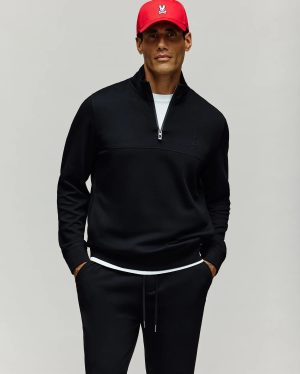 MENS ZEKE 1/4 MOCK ZIP PULLOVER - MT0500109